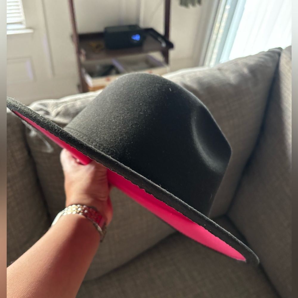 Wide Brim Fedora Hat